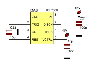 Icl7660 схема включения