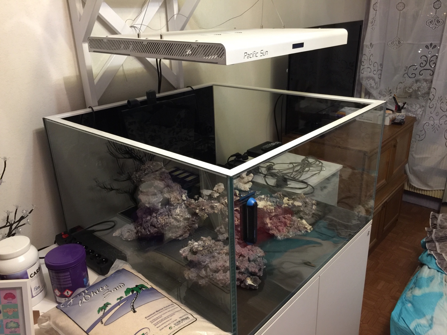 Прозрачная крышка для аквариума