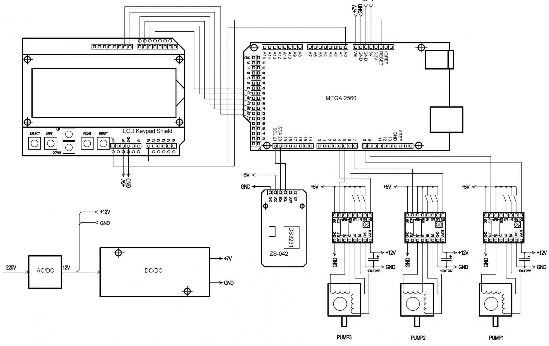 Lcd keypad shield схема